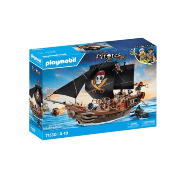 Brinquedo Navio Pirata Grande Playmobil 71530