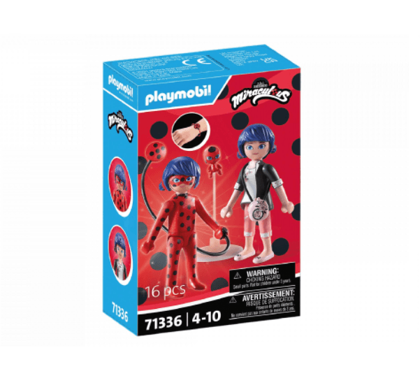 Brinquedo Playmobil Marinette & Ladybug 71336