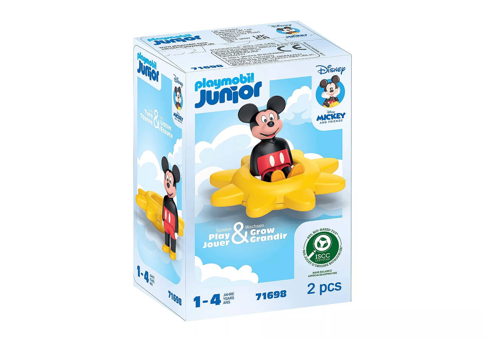 Brinquedo Playmobil Mickey's Spinning Sun W/rattle Feature 71698