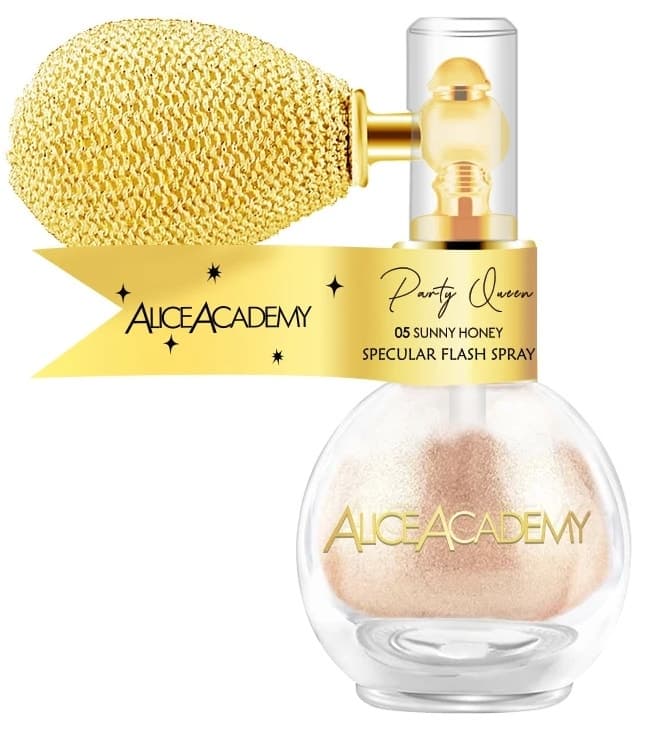 Pó Brilhante Alice Academy Specular Flash Spray Sunny Honey 3G