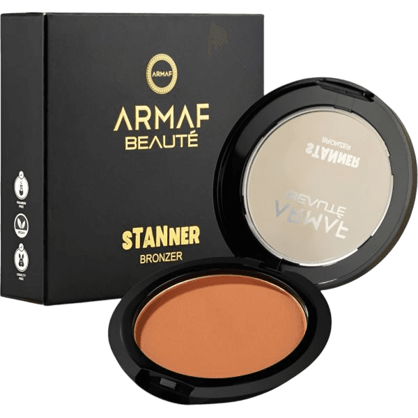 Pó Compacto Armaf Beauté Stanner Bronzer Sandy Shine 01
