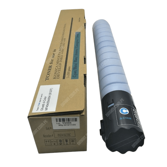 Pó de Toner para Recarga Konica Minolta TN514C Cyan