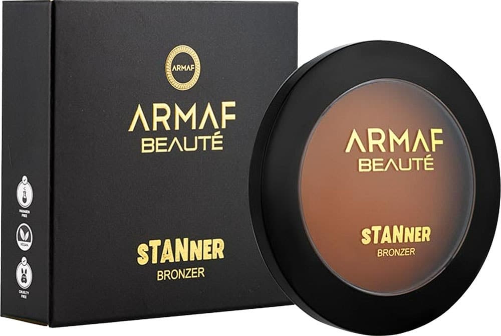 Pó Facial Compacto Armaf Beaute Stanner Bronzer Shine 01 - 7.5G