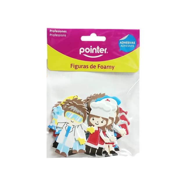 Figuras Adesivas Pointer 9 Peças