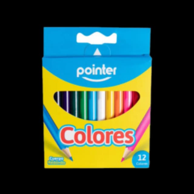 Lápis de Cor Curto Pointer Rcp-12-S 12