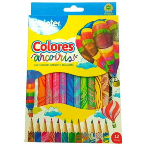 Lápis Multicolor Pointer 12 Peças