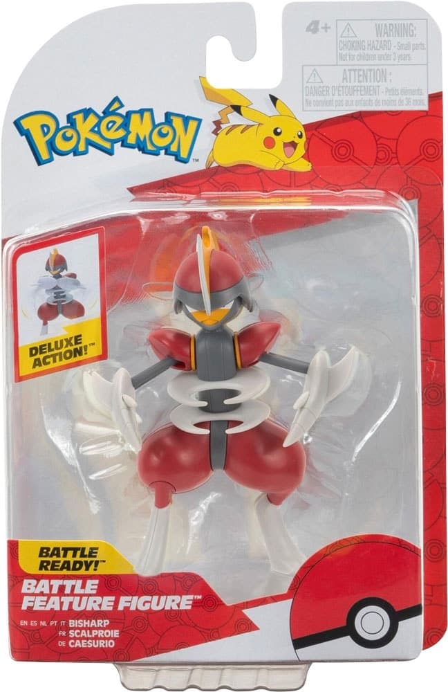 Figura de Batalha Pokémon Bisharp Jazwares - Pkw3421