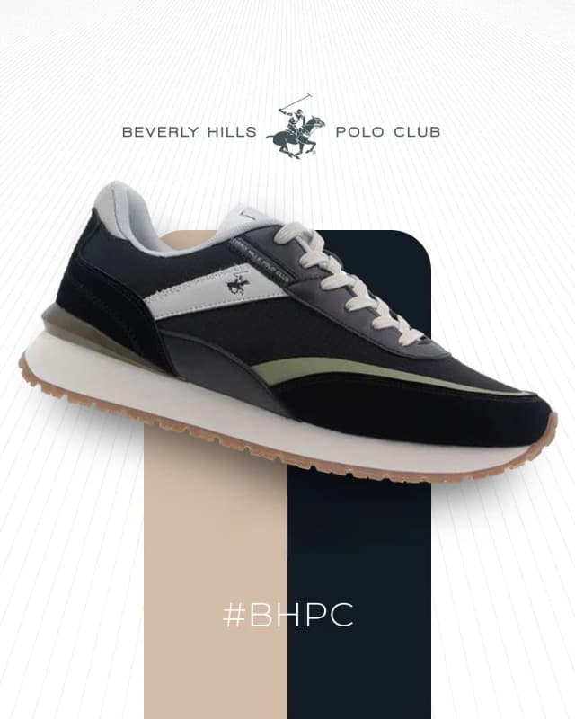 Polo Masculino Polo Calçado Bh Kilo Bl-M2 Tamanho 11 Preto Tam. 11