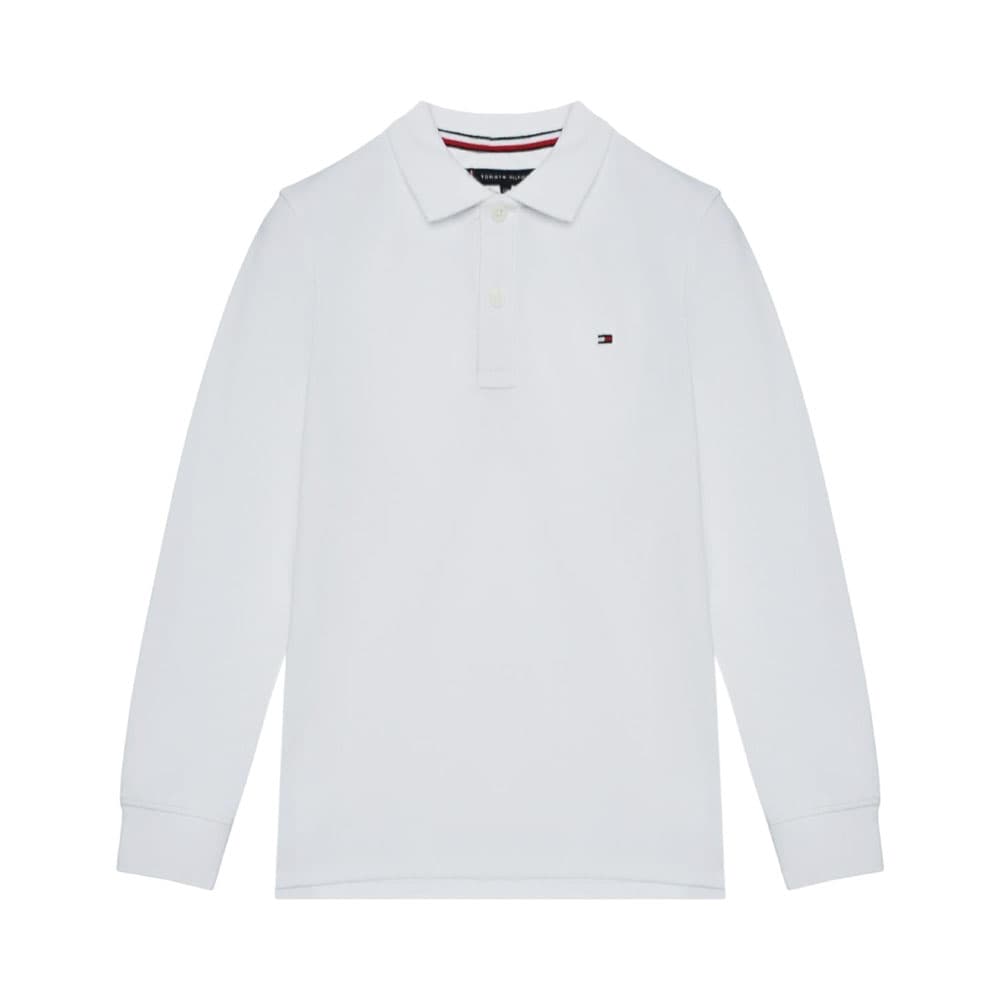 Polo Manga Longa Infantil Tommy Hilfiger KB0KB09083 Ybr