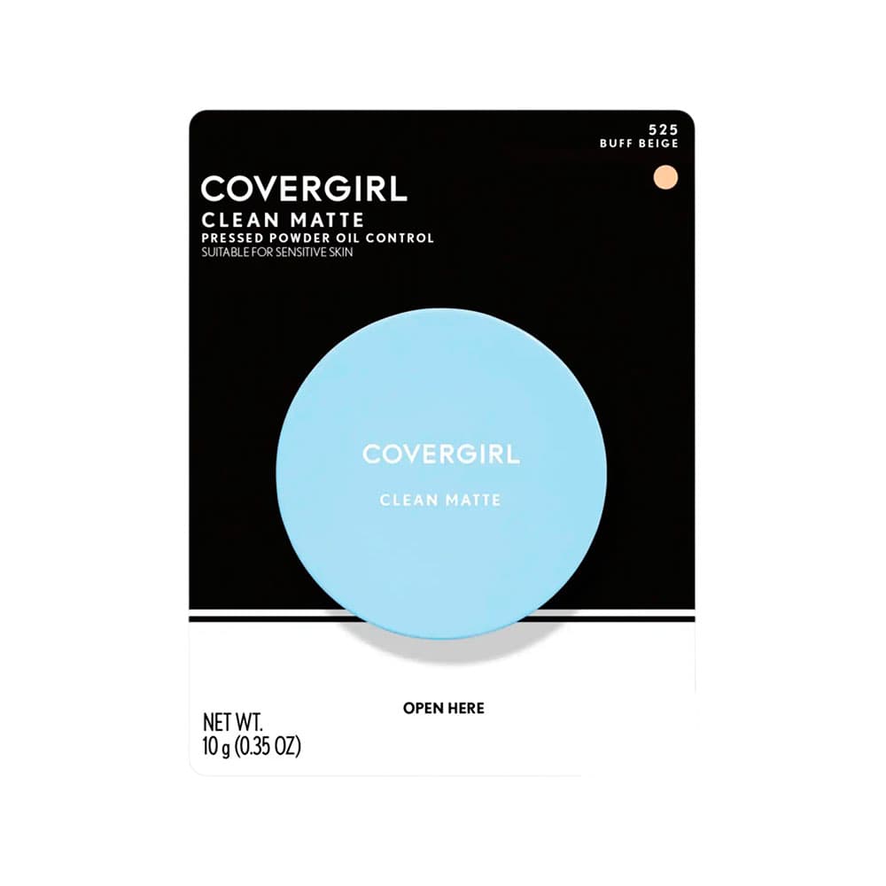 Pó Compacto Covergirl Clean Matte 525 Buff Beige 10G