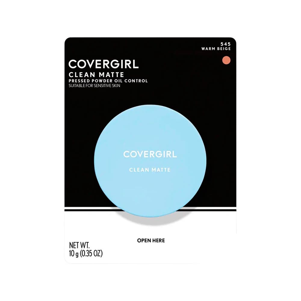 Pó Compacto Covergirl Clean Matte 545 Warm Beige 10G