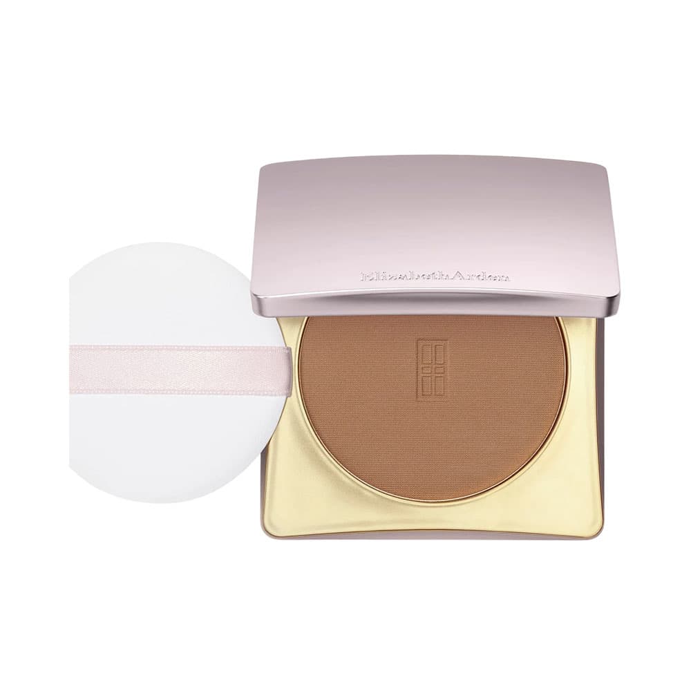 Pó Compacto Elizabeth Arden Flawless Finish Skincaring Pressed Deep 9,9G