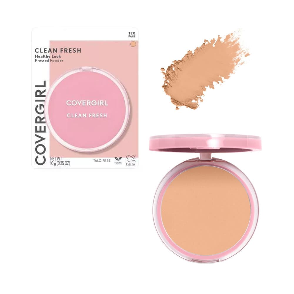 Pó Fixador Covergirl Clean Fresh Pressed Powder 120 Fair Clair 10G