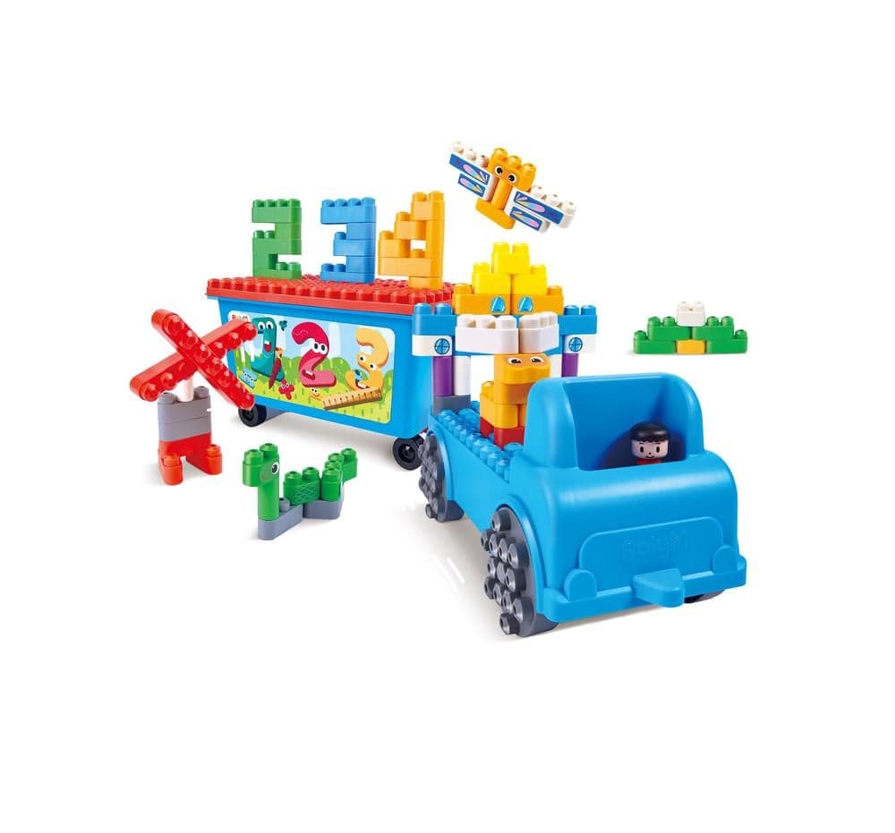 Brinquedo Poly M Conta e Brinca com O Caminhão