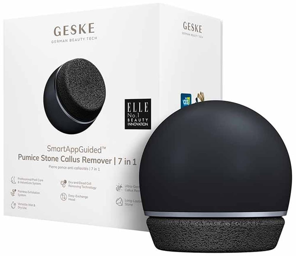 Pedra Removedora de Calos Geske 7 Em 1 - Preto