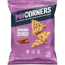 Snacks Pop Corners Cinnamon Crunch 28.3G