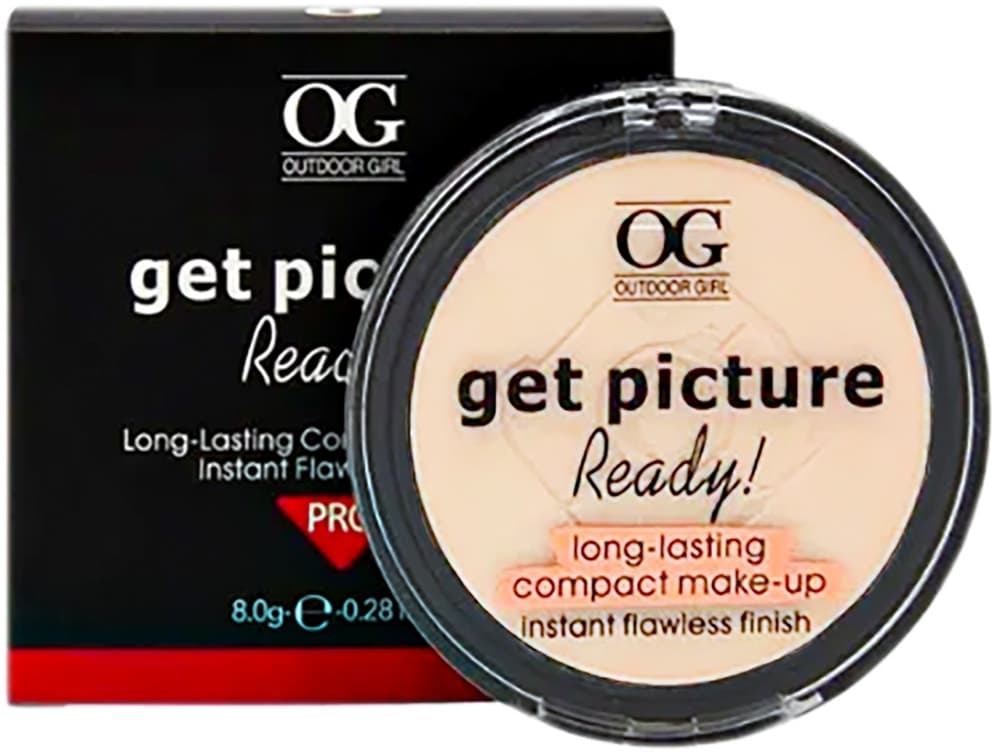Pó Outdoor Girl Get Picture Ready F5238 Gpr101 Bege Suave - 8G