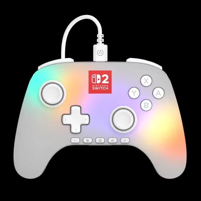 Controle Power A para Nintendo Switch Lumectra White Pwa-A-15291