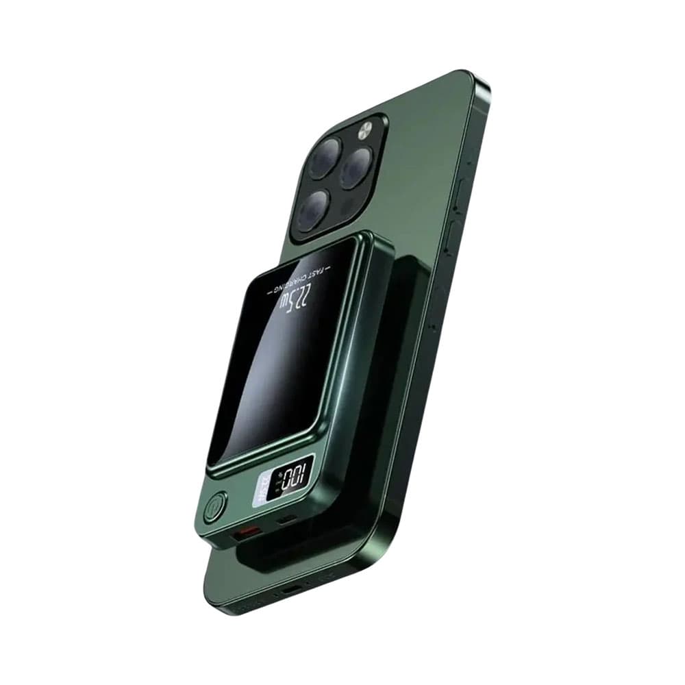 Power Bank Magnético A Gold Bte-60 Green