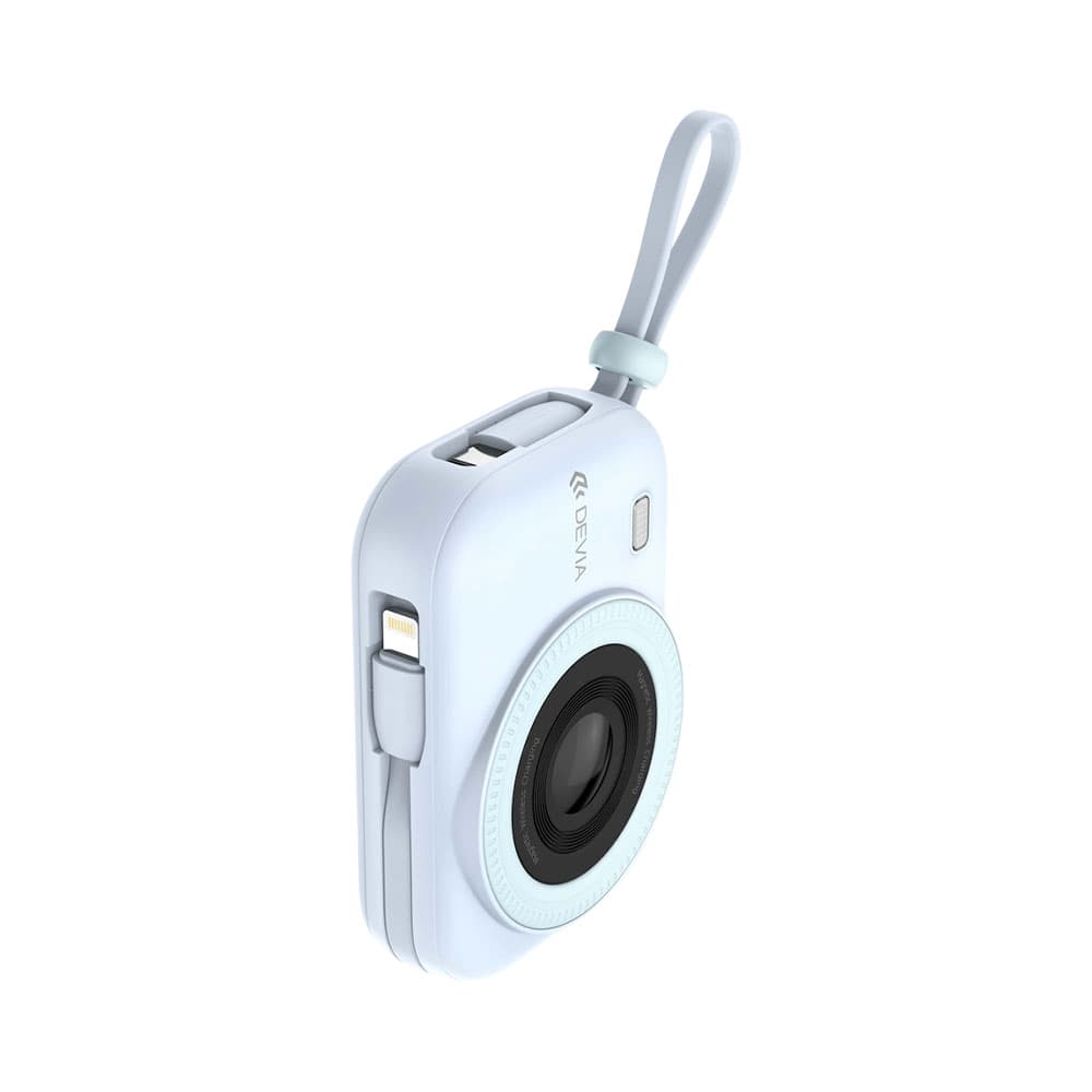 Power Bank Devia Mini 22.5W 9600mAh Branco
