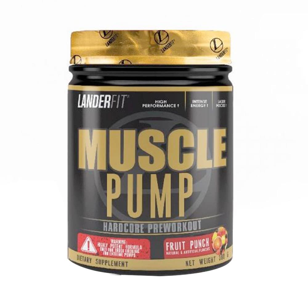 Pré-treino Landerfit Muscle Pump Fruit Punch 300G