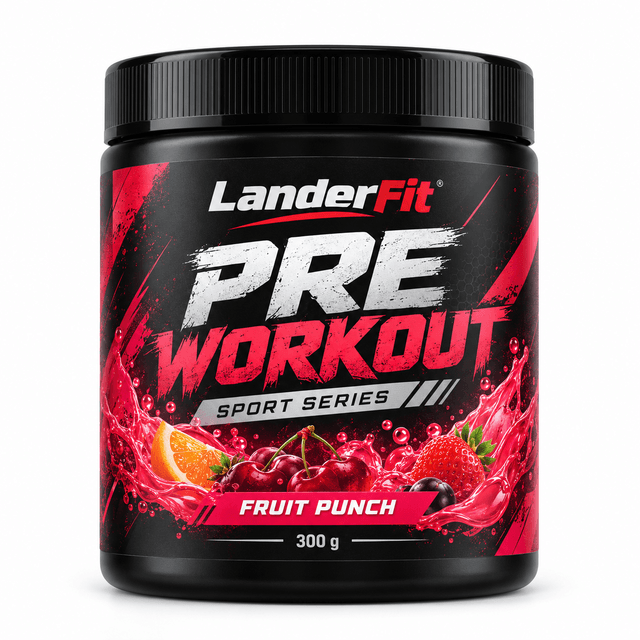 Pré-treino Landerfit Workout Sport Series Fruit Punch 300G