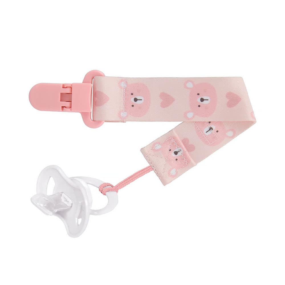 Prendedor de Chupete Buba Animal Fun Osito