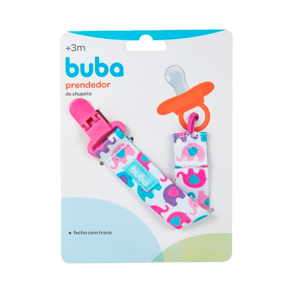 Prendedor de Chupete Elefante Buba 7480