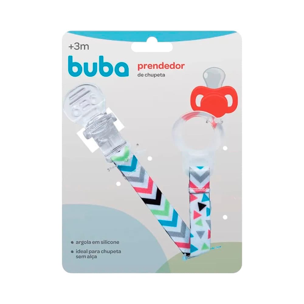 Prendedor de Chupete Buba Shapes 08558