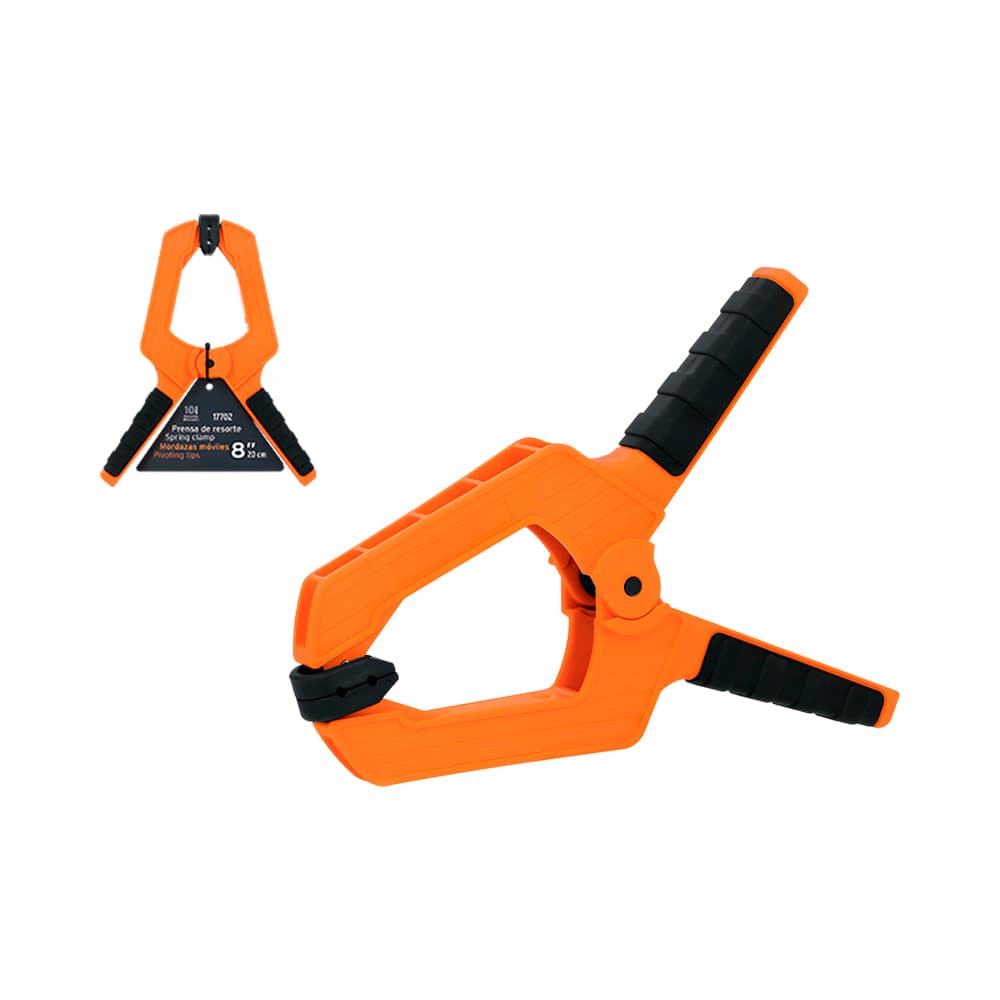 Prensa de Resorte Plástica Truper 21CM