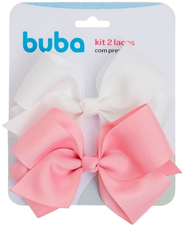 Presilha de Cabelo com Laço Buba - 15314 (2 Unidades)