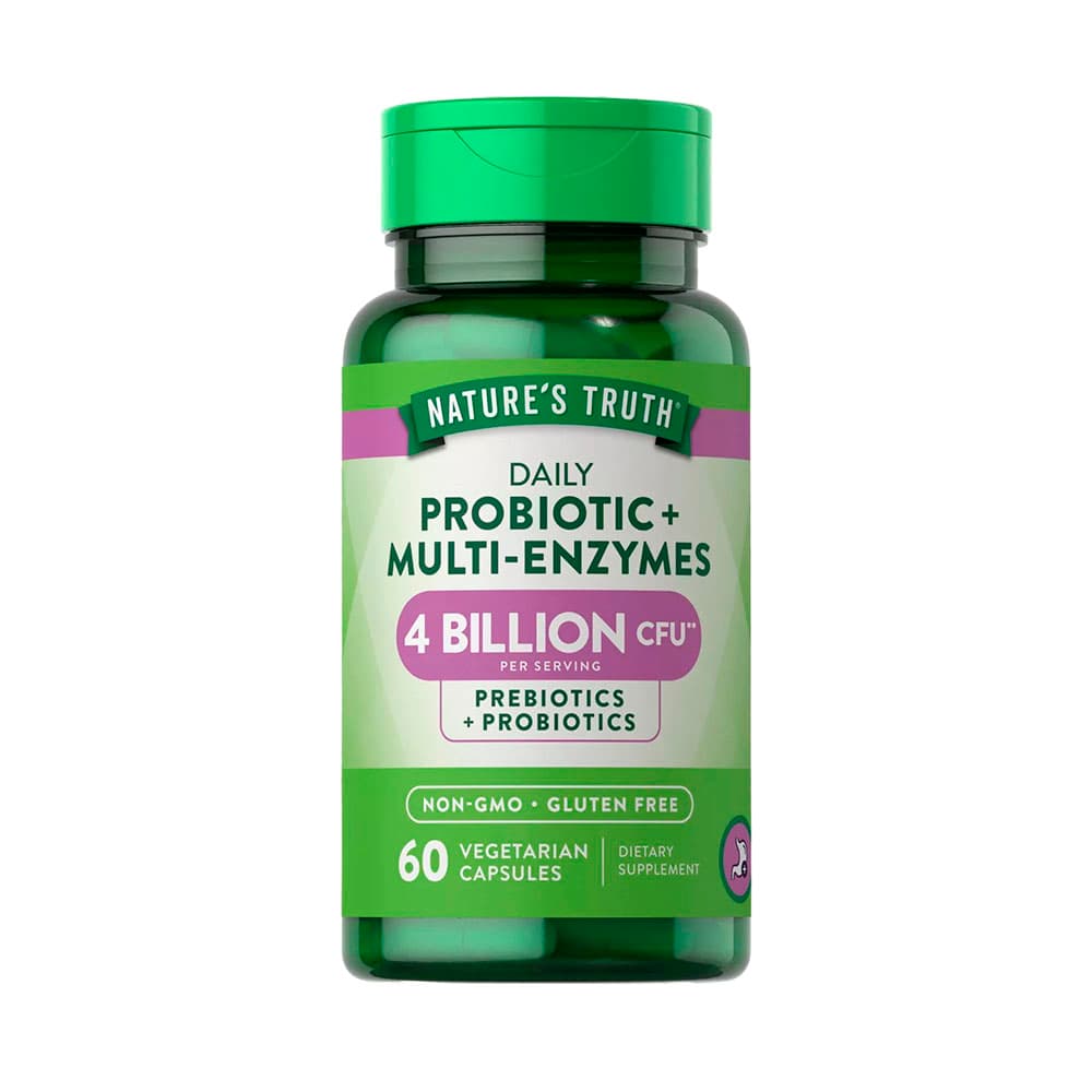 Cápsulas de Probióticos + Enzimas Nature's Truth 60