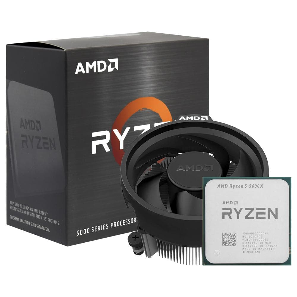 Processador Amd Ryzen 5 5600X 3.7GHz 35MB Am4