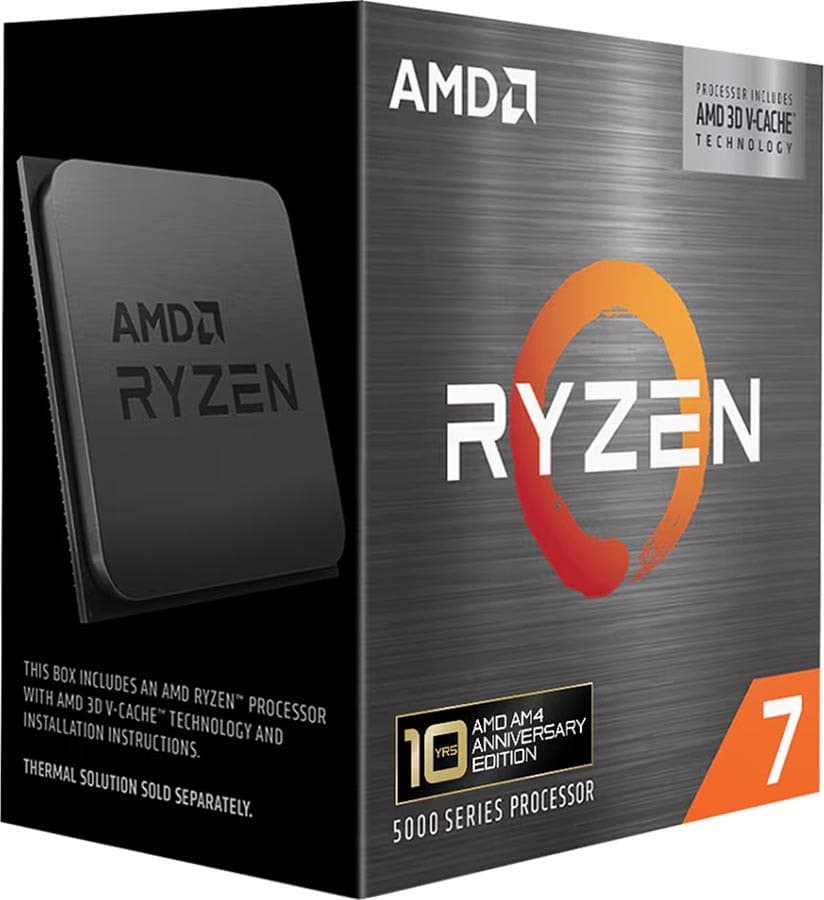 Processador Amd Ryzen 7 5800X3D 4.50GHz 8 Núcleos 100MB Socket Am4 (Sem Cooler)