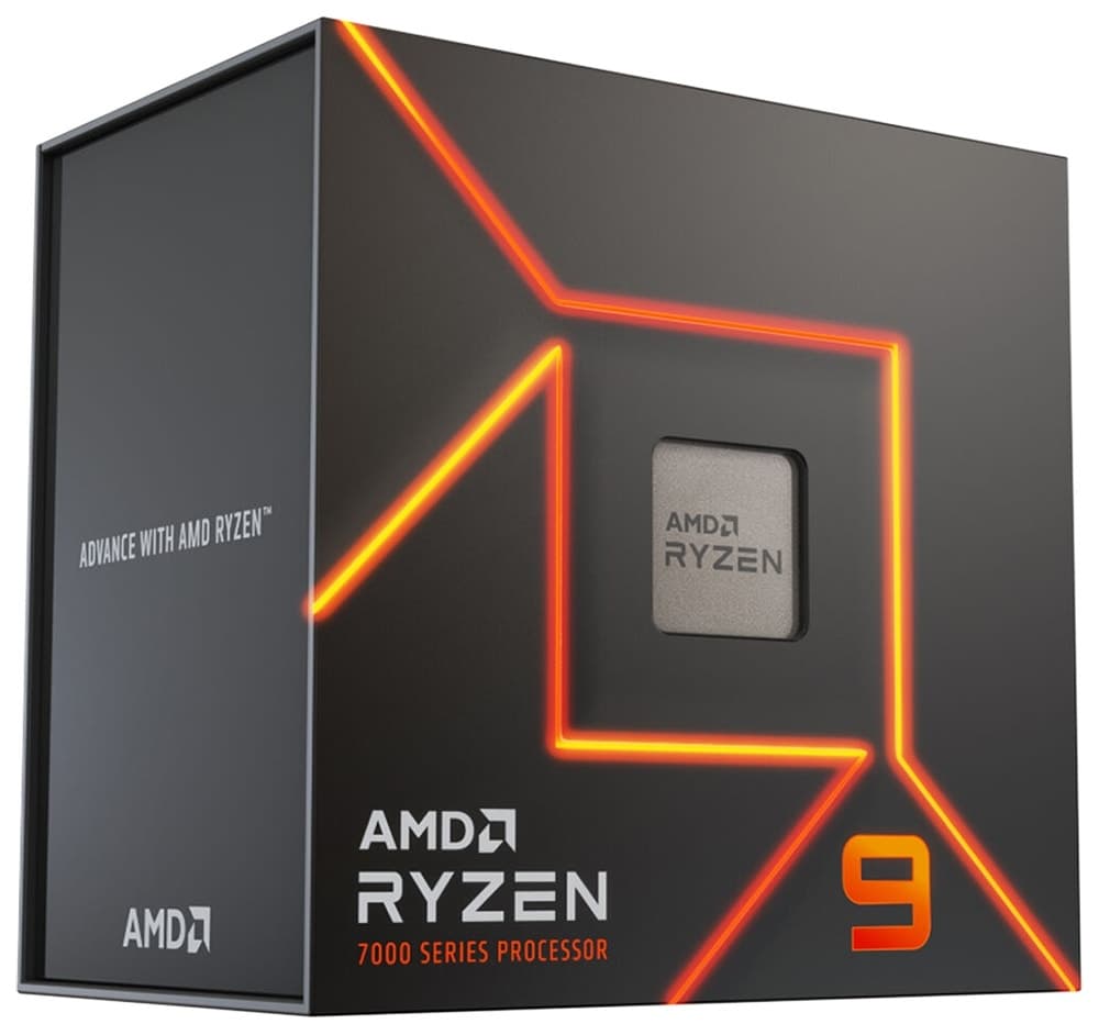 Processador Amd Ryzen 9 7900X 4.70GHz 12 Núcleos 76MB - Socket Am5 (Sem Cooler)