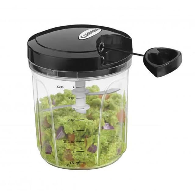 Processador de Alimentos Cuisinart Ctg-00-Pch4 4 Xícaras Preto Transparente