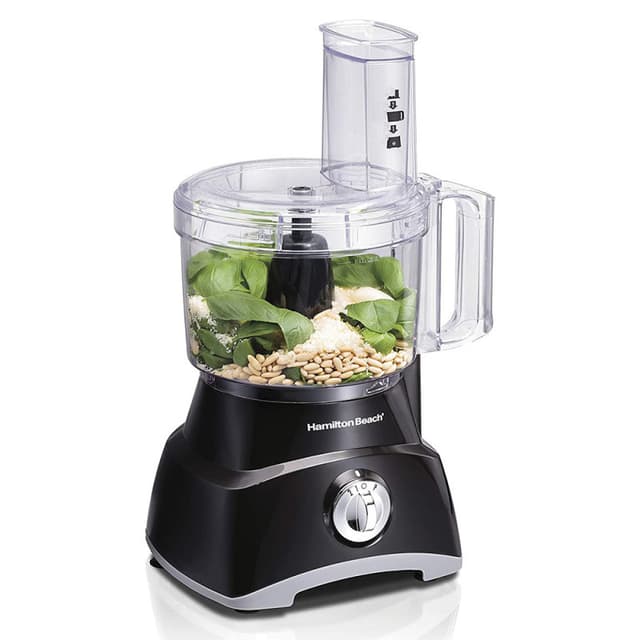 Processador de Alimentos Hamilton Beach 70740 8 Xícaras 450W 2 Velocidades Preto 110V