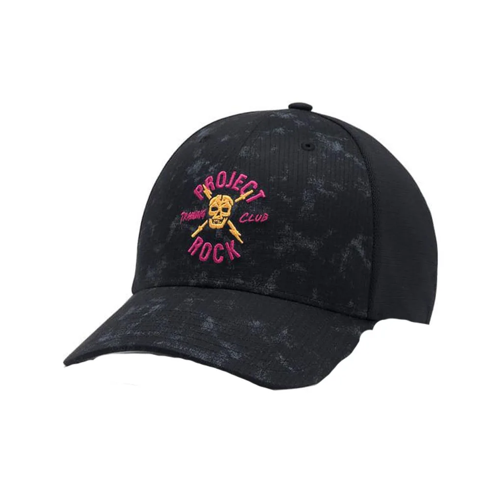 Boné Under Armour Project Rock Trucker-Gry