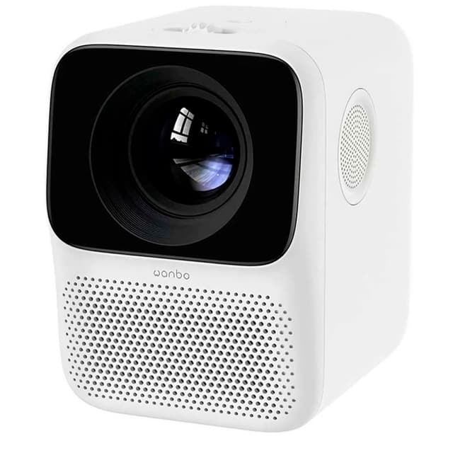 Projetor Wanbo T2 Max Android 9 1GB+16GB 1080P 450 Ansi Auto Focus Branco