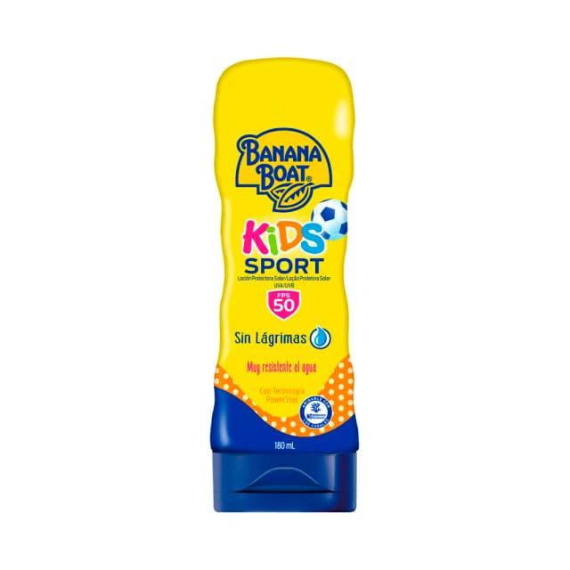 Protetor Solar Infantil Banana Boat Kids Sport FPS50 180ml