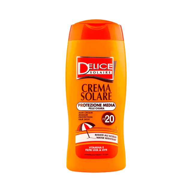 Protetor Solar Delice Solaire Proteção Média FPS20 250ml