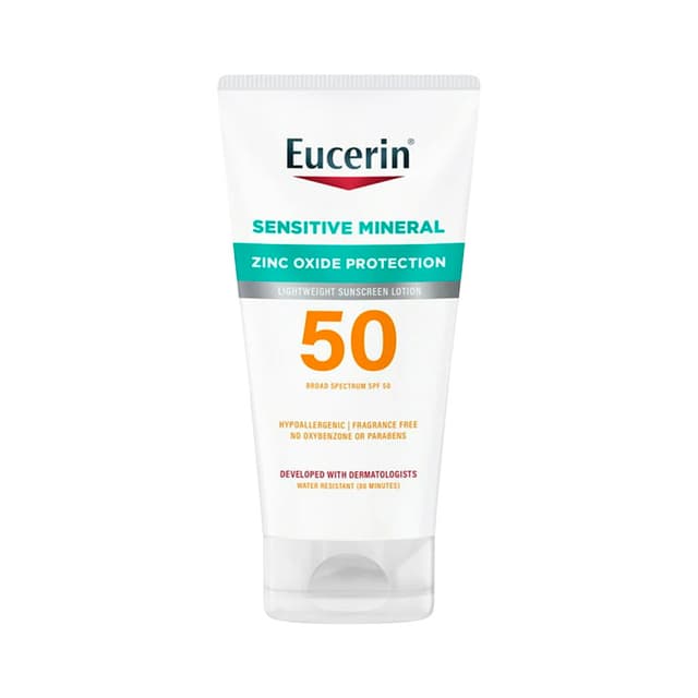 Protetor Solar Mineral Eucerin Sensitive Spf50 118ml