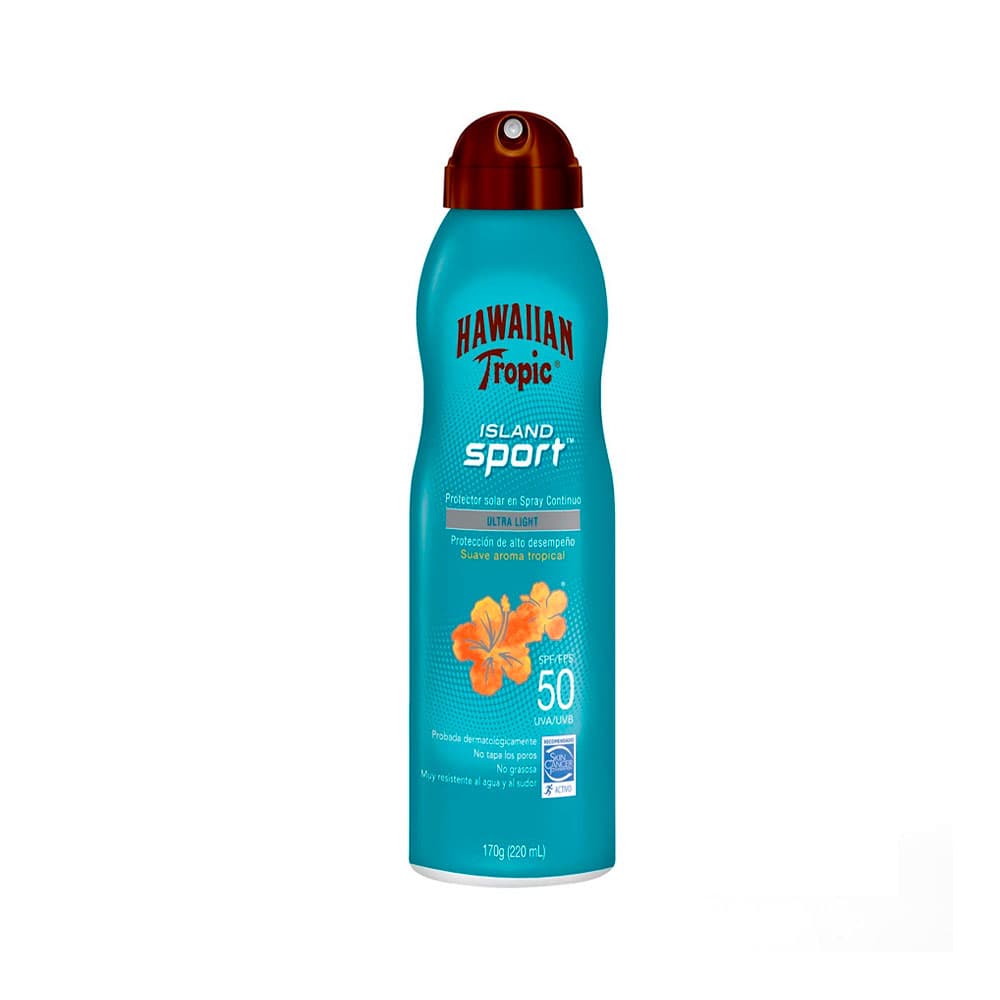 Protetor Solar Hawaiian Tropic Island Sport Spf50 220ml