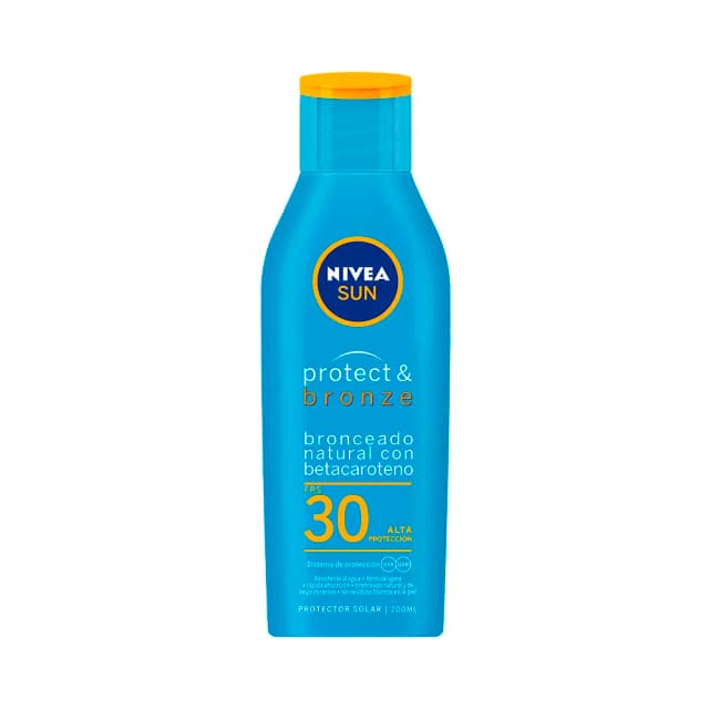 Protetor Solar Nivea Sun Protect & Bronze FPS 30 200ml