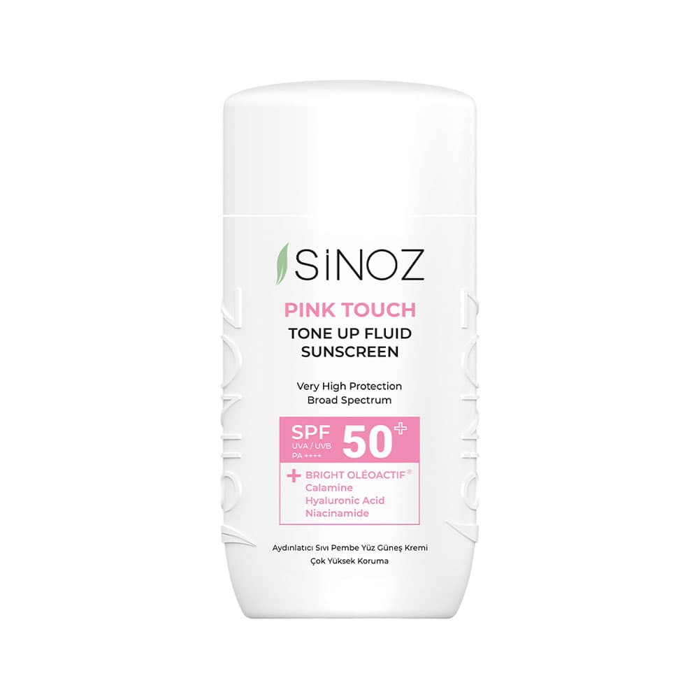 Fluido Iluminador Protetor Solar Sinoz Pink Touch Spf50+ 50ml