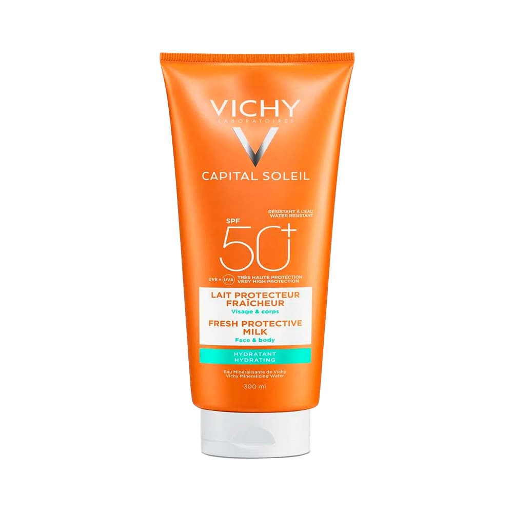 Protetor Solar Leite Protetor Vichy Capital Soleil Fresh Spf50+ 300ml