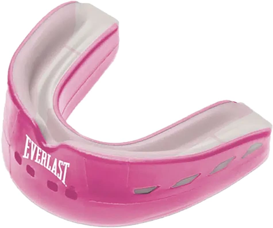 Protetor Bucal Everlast Double Mouth Guard Rosa