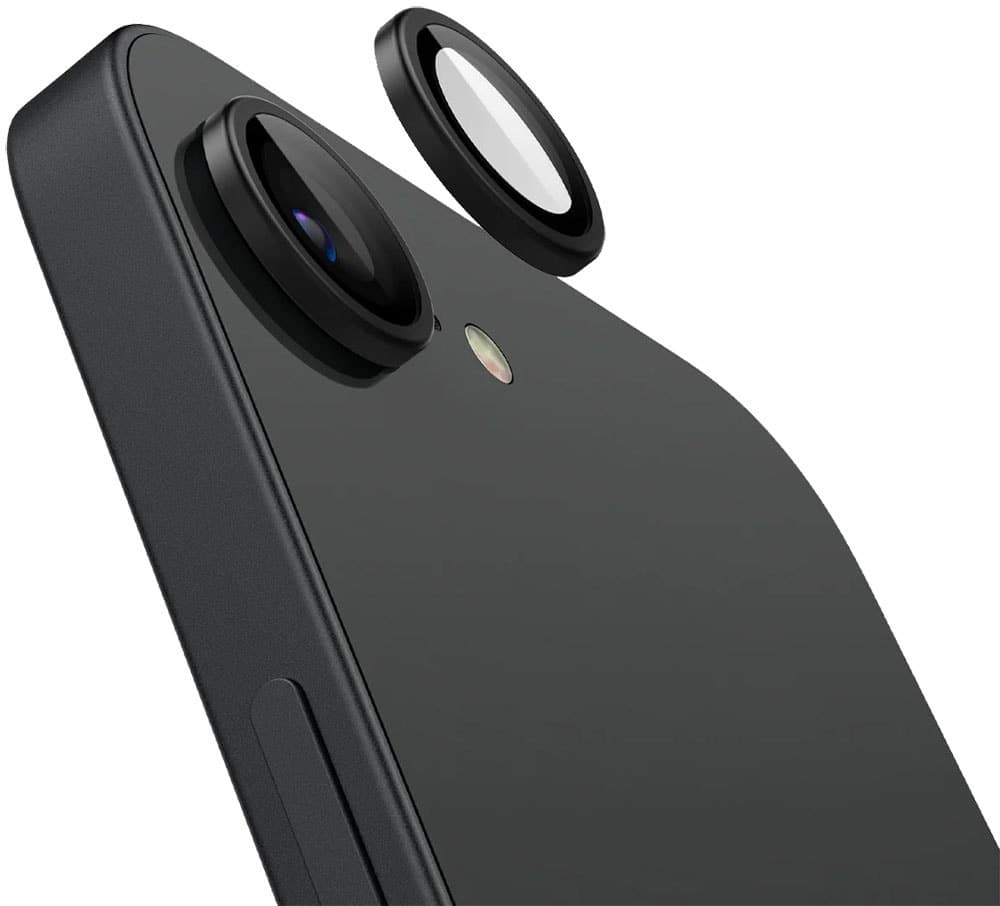 Protetor de Lente Spigen para Câmera iPhone 16E Glass tR Ez Fit Optik Agl09279 (2 Unidades)