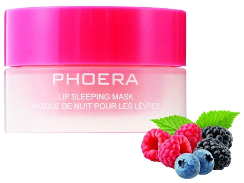 Máscara Labial Phoera Lip Sleeping Mask 01 Berry - 10G