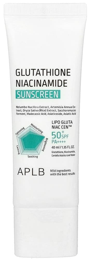 Protetor Solar Aplb Glutathione Niacinamide FPS50+ Pa++++ - 40mL